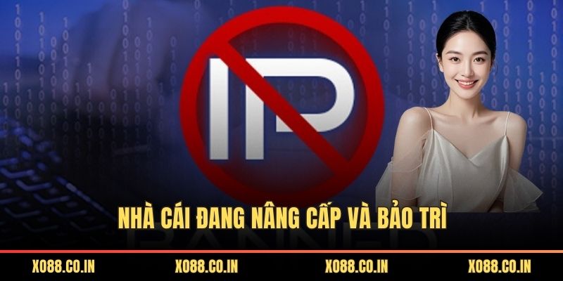 Nhà cái đang nâng cấp và bảo trì